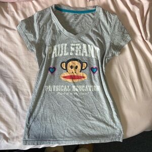 Paul Frank Gray and Teal T-Shirt